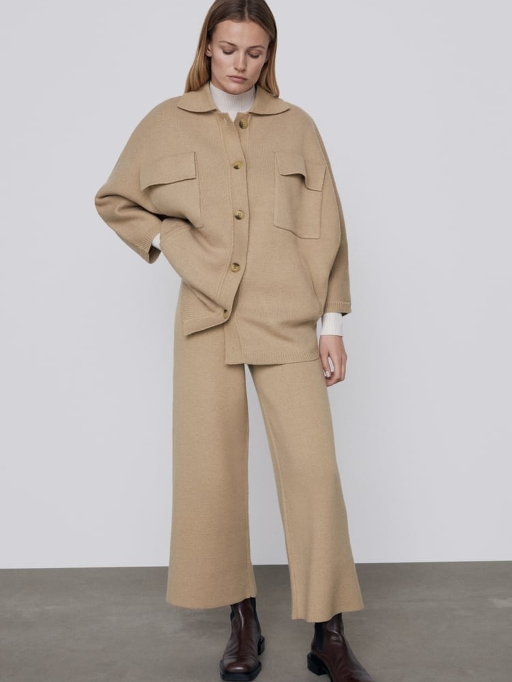 Zara Camel Sweater